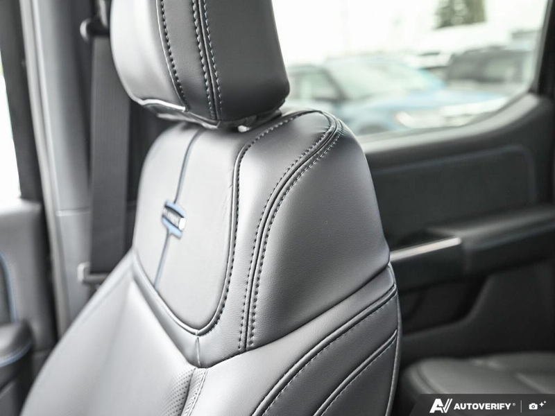 NEW 2026 Ford F-450 Super Duty Platinum - Agate Black Exterior / BLACK ONYX/BLUE LEATHER Interior - $135,458 - Stock #E60275 - VIN 1FT8W4DM9TED92070 - Photo 23