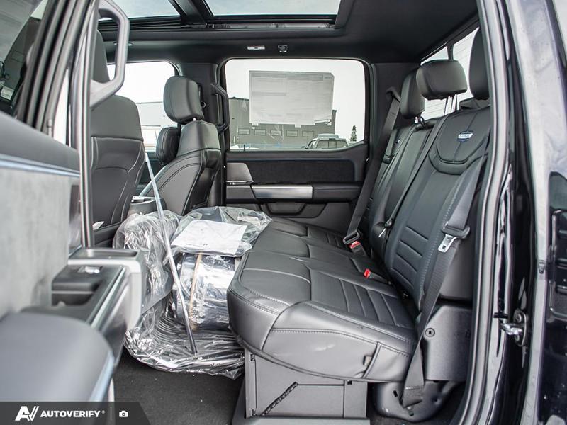 NEW 2026 Ford F-450 Super Duty Platinum - Agate Black Exterior / BLACK ONYX/BLUE LEATHER Interior - $136,188 - Stock #D60232 - VIN 1FT8W4DM9TED93929 - Photo 25