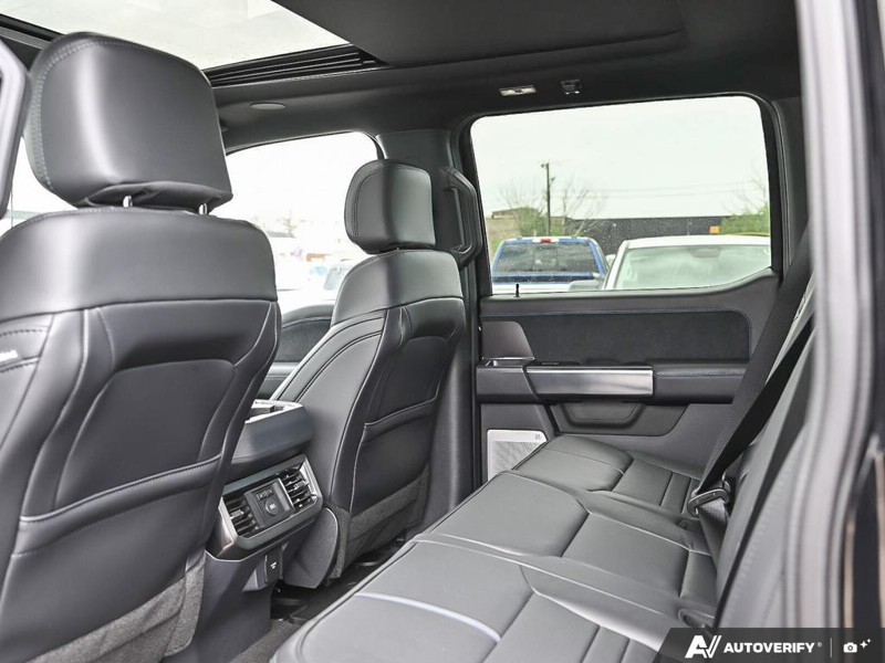 NEW 2026 Ford F-450 Super Duty Platinum - Agate Black Exterior / BLACK ONYX/BLUE LEATHER Interior - $135,458 - Stock #E60275 - VIN 1FT8W4DM9TED92070 - Photo 24