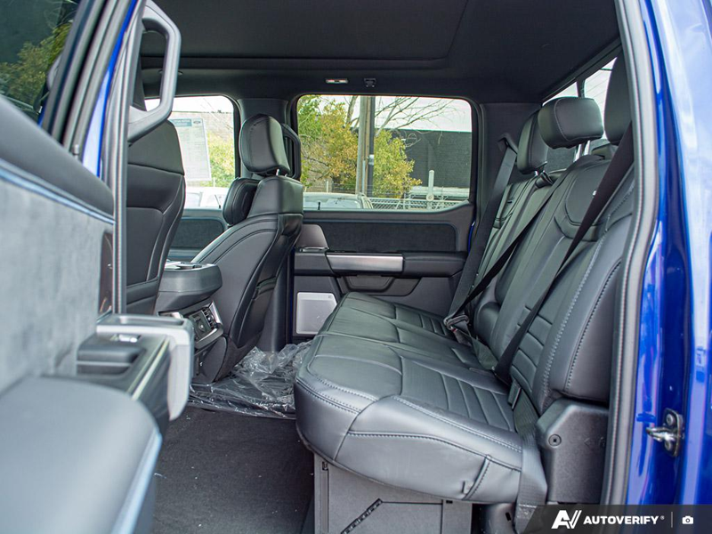 NEW 2026 Ford F-450 Super Duty Platinum - Argon Blue Metallic Exterior / BLACK ONYX/BLUE LEATHER Interior - $132,183 - Stock #E60043 - VIN 1FT8W4DM9TEC04583 - Photo 25