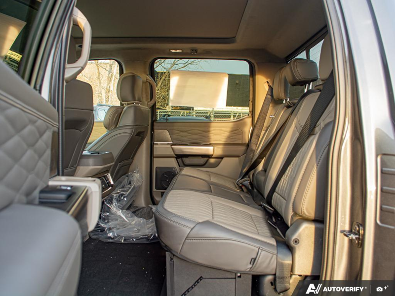 NEW 2026 Ford F-450 Super Duty Platinum - Carbonized Grey Metallic Exterior / SMOKED TRUFFLE LEATHER Interior - $136,908 - Stock #E60084 - VIN 1FT8W4DM8TEC27949 - Photo 25