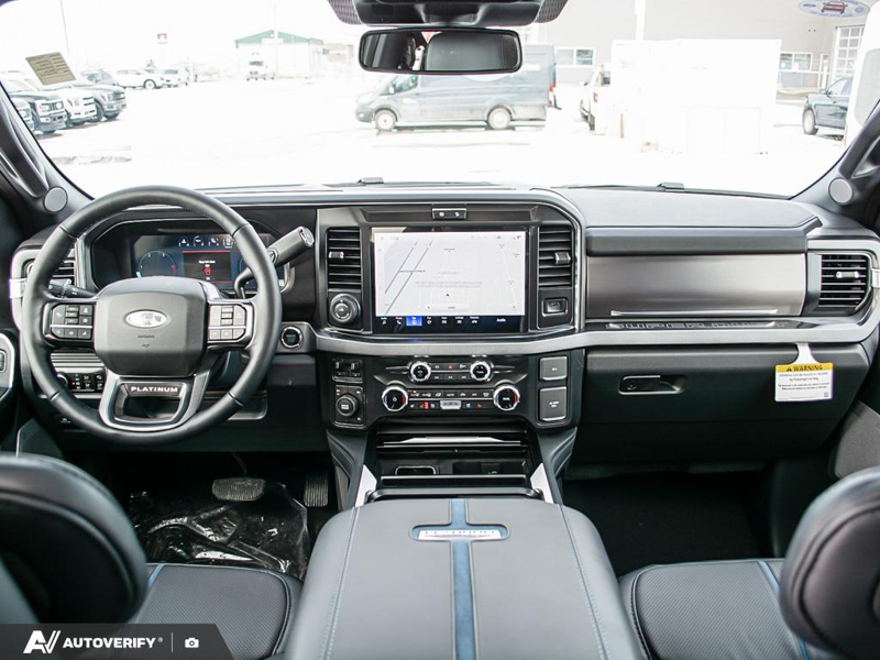 NEW 2026 Ford F-450 Super Duty Platinum - Agate Black Exterior / BLACK ONYX/BLUE LEATHER Interior - $135,488 - Stock #D60232 - VIN 1FT8W4DM9TED93929 - Photo 26