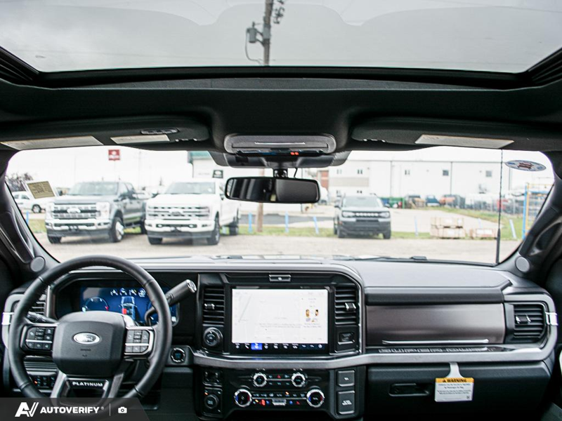 NEW 2026 Ford F-450 Super Duty Platinum - Agate Black Metallic Exterior / BLACK ONYX/PLATINUM BLUE, UNIQUE PLATINUM LEATHER 40/CONSOLE/40 Interior - $126,719 - Stock #D60840 - VIN 1FT8W4DT0TEE97846 - Photo 27