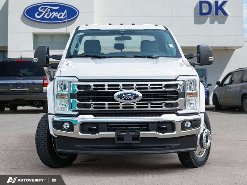 NEW 2026 Ford F-450 Super Duty XLT - Oxford White Exterior / MEDIUM DARK SLATE CLOTH Interior - $104,464 - Stock #D60620 - VIN 1FT8W4DT4TEF05737 - Photo 2