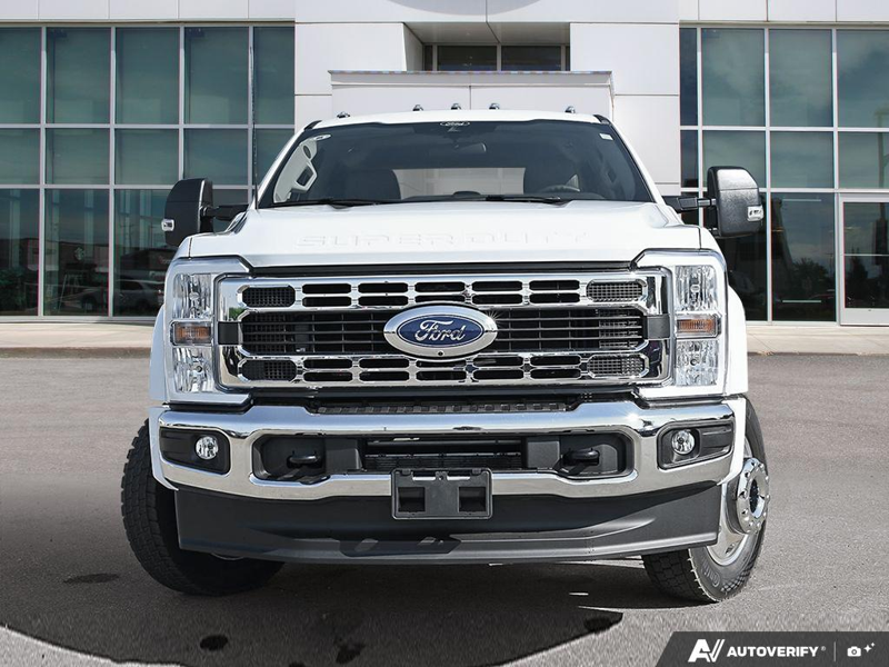 NEW 2026 Ford F-450 Super Duty XLT - Oxford White Exterior / MEDIUM DARK SLATE CLOTH Interior - $106,099 - Stock #E60860 - VIN 1FT8W4DT9TEE98140 - Photo 2