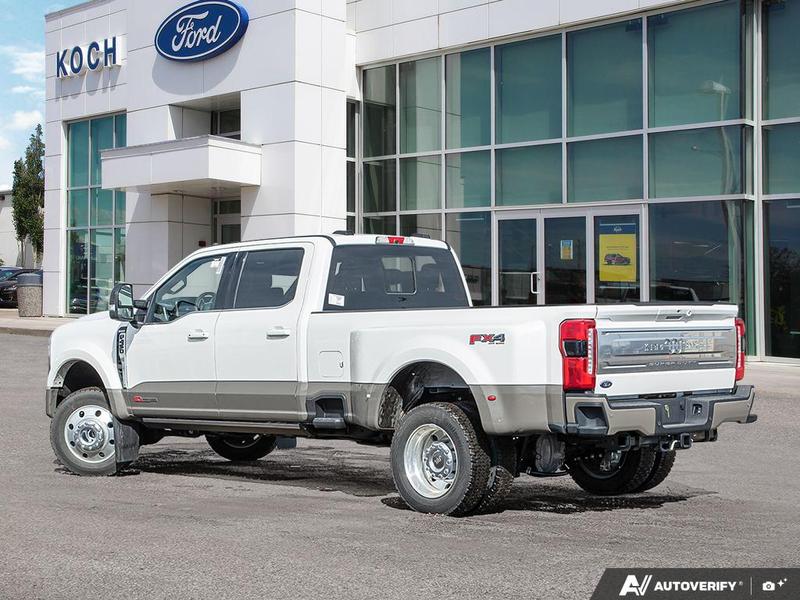 NEW 2026 Ford F-450 Super Duty King Ranch - Star White/marsh Grey Accent Exterior / JAVA LEATHER Interior - $134,928 - Stock #E60509 - VIN 1FT8W4DM1TED85842 - Photo 4