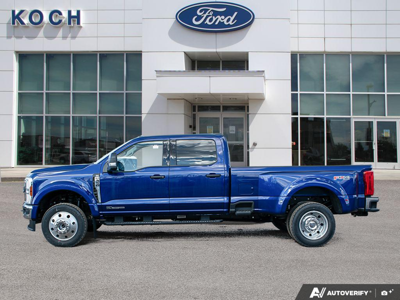 NEW 2026 Ford F-450 Super Duty XLT - Argon Blue Metallic Exterior / MEDIUM DARK SLATE CLOTH Interior - $99,514 - Stock #E60123 - VIN 1FT8W4DT4TED23679 - Photo 3
