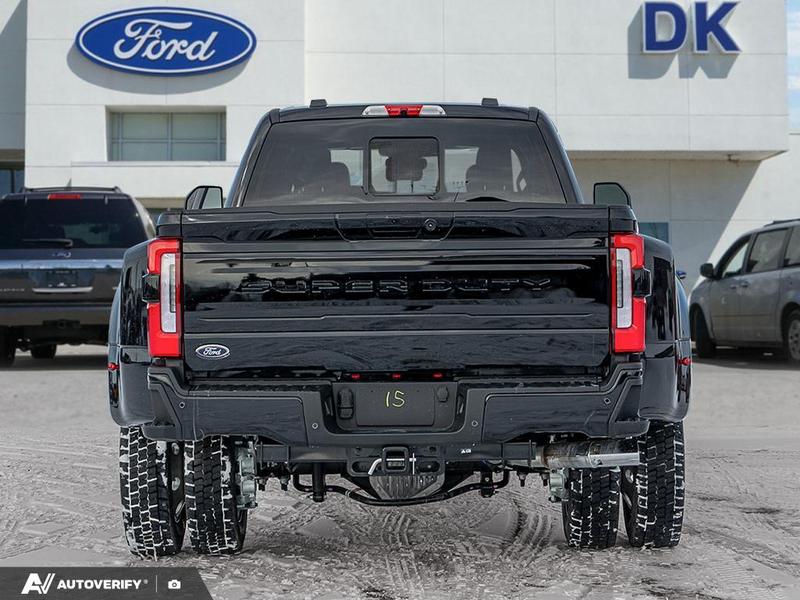 NEW 2026 Ford F-450 Super Duty Platinum - Agate Black Exterior / BLACK ONYX/BLUE LEATHER Interior - $136,188 - Stock #D60232 - VIN 1FT8W4DM9TED93929 - Photo 5