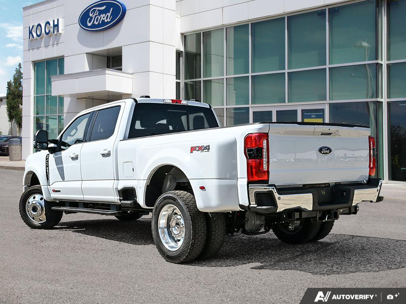 NEW 2026 Ford F-450 Super Duty XLT - Oxford White Exterior / MEDIUM DARK SLATE CLOTH Interior - $116,768 - Stock #E60859 - VIN 1FT8W4DM5TEE97222 - Photo 4