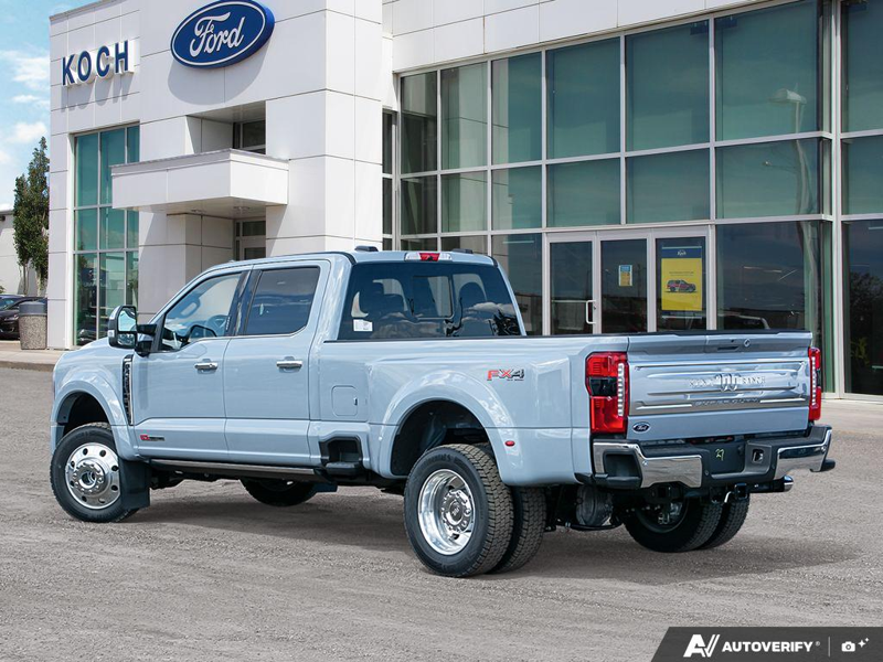 NEW 2026 Ford F-450 Super Duty King Ranch - Glacier Gray Exterior / JAVA LEATHER Interior - $138,877 - Stock #E60132 - VIN 1FT8W4DMXTEC26530 - Photo 4