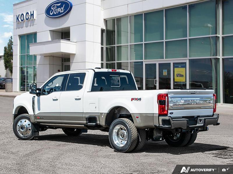 NEW 2026 Ford F-450 Super Duty King Ranch - Star White/marsh Grey Accent Exterior / JAVA LEATHER Interior - $135,787 - Stock #E60404 - VIN 1FT8W4DM0TEE06549 - Photo 4