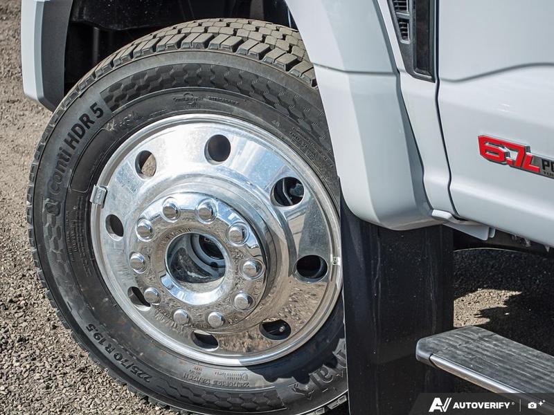 NEW 2026 Ford F-450 Super Duty Platinum - Avalanche Exterior / BLACK ONYX/BLUE LEATHER Interior - $132,339 - Stock #E60220 - VIN 1FT8W4DM7TED23460 - Photo 6
