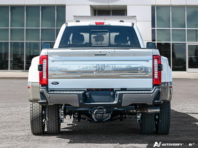 NEW 2026 Ford F-450 Super Duty King Ranch - Star White/marsh Grey Accent Exterior / JAVA LEATHER Interior - $135,787 - Stock #E60404 - VIN 1FT8W4DM0TEE06549 - Photo 5