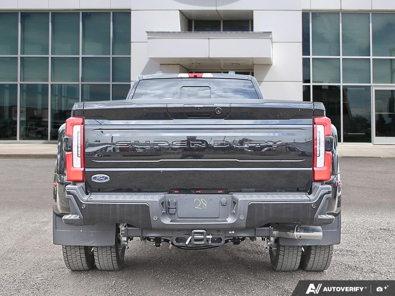 NEW 2026 Ford F-450 Super Duty Platinum - Agate Black Exterior / BLACK ONYX/BLUE LEATHER Interior - $135,458 - Stock #E60275 - VIN 1FT8W4DM9TED92070 - Photo 5