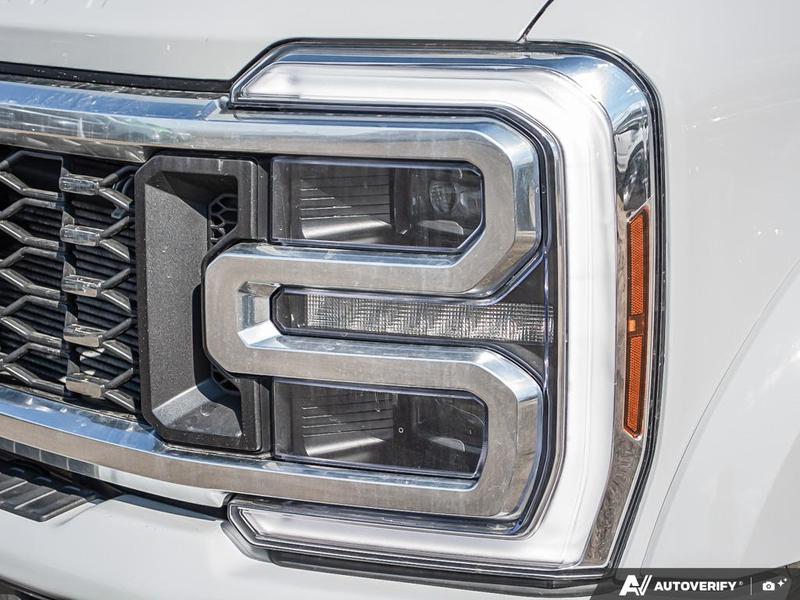NEW 2026 Ford F-450 Super Duty Platinum - Avalanche Exterior / BLACK ONYX/BLUE LEATHER Interior - $132,339 - Stock #E60220 - VIN 1FT8W4DM7TED23460 - Photo 10