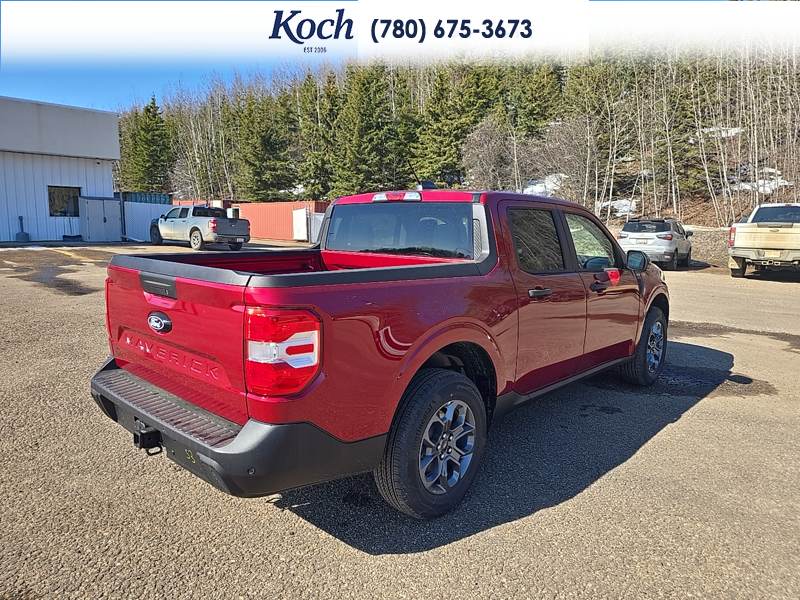 NEW 2026 Ford Maverick XLT - Ruby Red Tri-coat Metallic Exterior / BLACK LEATHER Interior - $45,640 - Stock #A26136 - VIN 3FTTW8JA1TRA71004 - Photo 11
