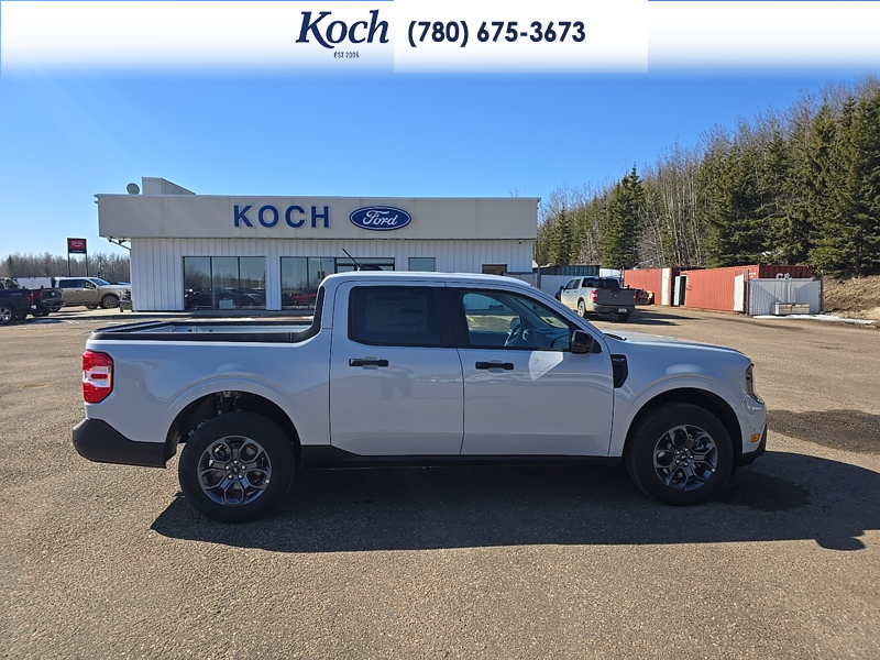 NEW 2026 Ford Maverick XLT - Crystal White Tricoat Exterior / BLACK LEATHER Interior - $45,040 - Stock #A26140 - VIN 3FTTW8JA7TRA71122 - Photo 13