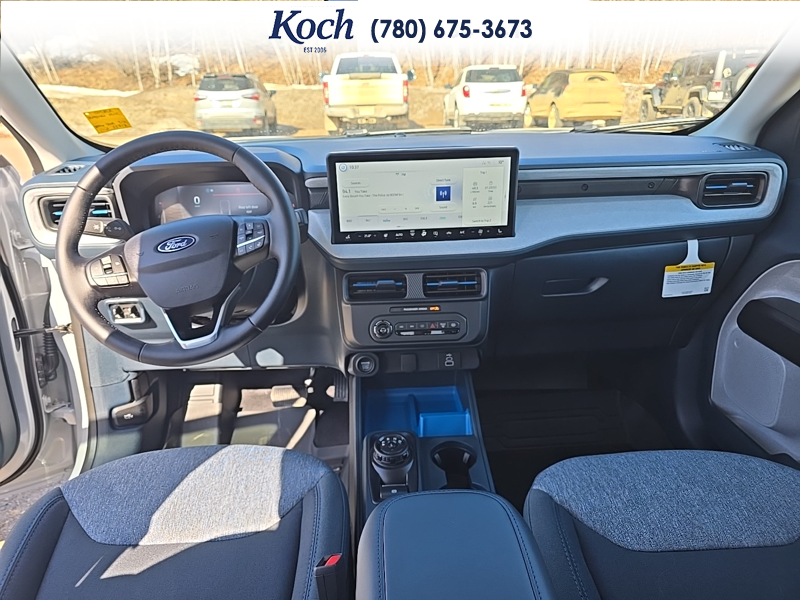 NEW 2026 Ford Maverick XLT - Crystal White Tricoat Exterior / BLACK LEATHER Interior - $45,040 - Stock #A26140 - VIN 3FTTW8JA7TRA71122 - Photo 19