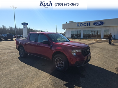 NEW 2026 Ford Maverick XLT - Ruby Red Tri-coat Metallic Exterior - $45,640 - Stock #A26136 - VIN 3FTTW8JA1TRA71004