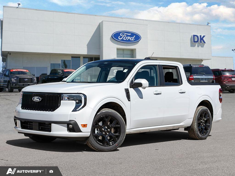 NEW 2026 Ford Maverick Lobo High - Space White Metallic Exterior / BLACK ONYX Interior - $50,807 - Stock #D60438 - VIN 3FTCW8PA1TRA69065 - Photo 1