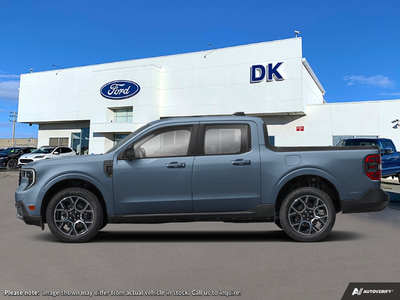NEW 2026 Ford Maverick Lariat - Azure Grey Metallic Tri-coat Exterior - $53,182 - Stock #D60550 - VIN 3FTTW8SA2TRA97237