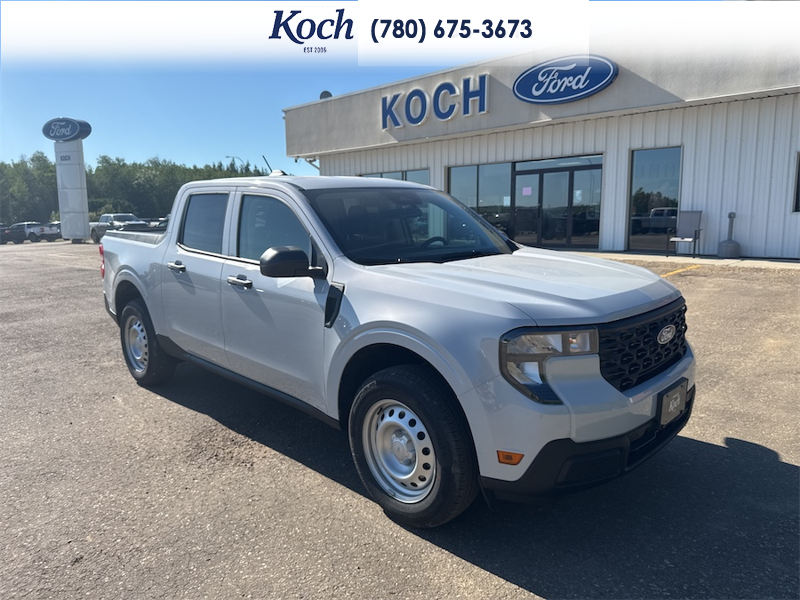 NEW 2026 Ford Maverick XL - Space White Metallic Exterior / BLACK ONYX/DARK SLATE, CLOTH FRONT BUCKET SEATS Interior - $40,990 - Stock #A26197 - VIN 3FTTW8BA6TRA97614 - Photo 1