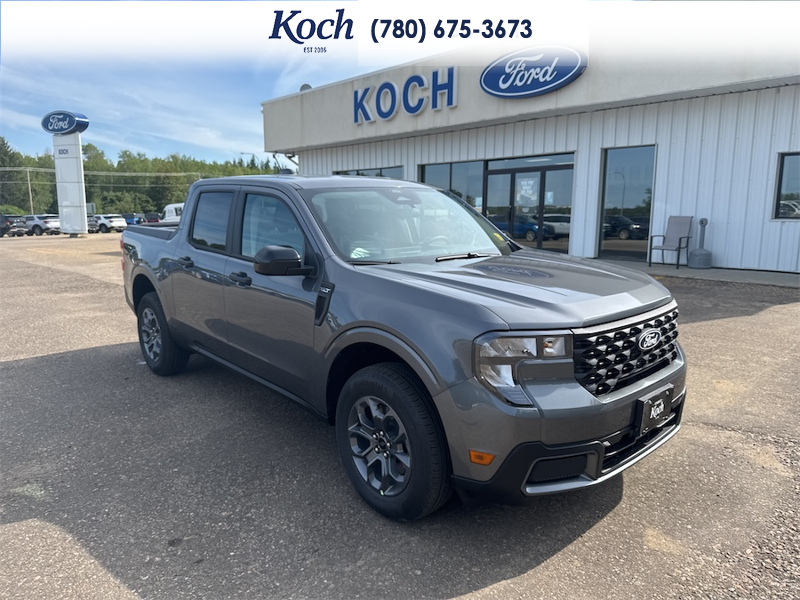 NEW 2026 Ford Maverick XLT - Carbonized Grey Metallic Exterior / NAVY PIER/ASPEN GREY, UNIQUE CLOTH FRONT BUCKET SEATS Interior - $45,540 - Stock #A26238 - VIN 3FTTW8JA8TRB27763 - Photo 1