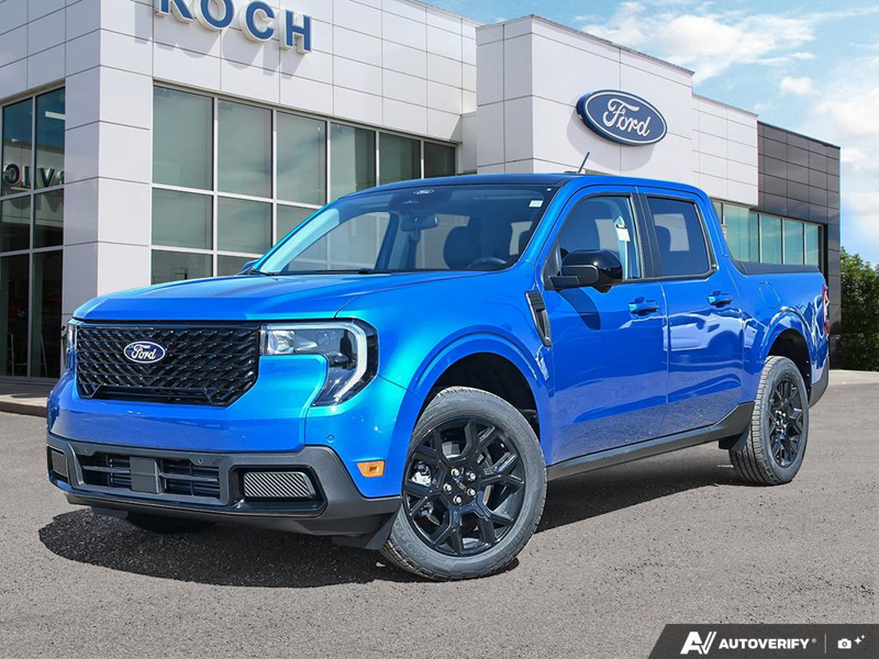 NEW 2026 Ford Maverick Lariat - Velocity Blue Metallic Exterior / BLACK ONYX, ACTIVEX TRIMMED HEATED FRONT BUCKET SEATS Interior - $50,123 - Stock #E60973 - VIN 3FTTW8SA2TRB27708 - Photo 1