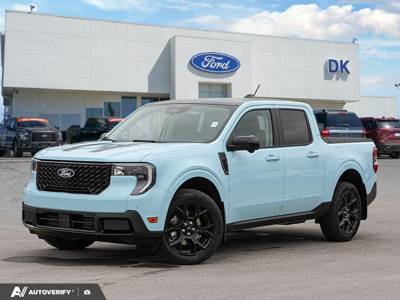 NEW 2026 Ford Maverick Lariat - Light Blue Exterior / BLACK ONYX, ACTIVEX TRIMMED HEATED FRONT BUCKET SEATS Interior - $57,019 - Stock #D60744 - VIN 3FTTW8S39TRB28002 - Photo 1