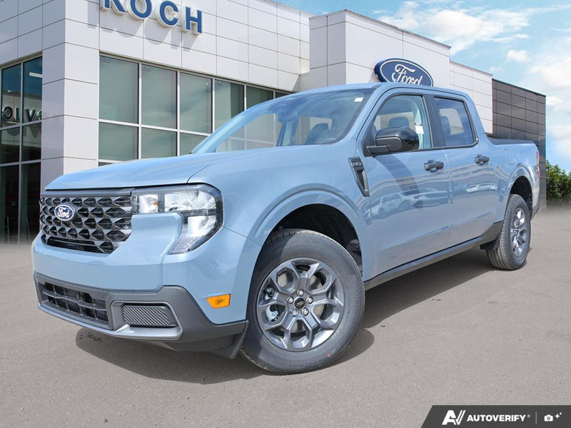 NEW 2026 Ford Maverick XLT - Azure Grey Metallic Tri-coat Exterior / NAVY PIER Interior - $45,872 - Stock #E60612 - VIN 3FTTW8J38TRA80929 - Photo 1