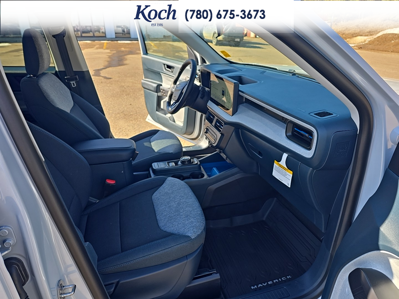NEW 2026 Ford Maverick XLT - Crystal White Tricoat Exterior / BLACK LEATHER Interior - $45,040 - Stock #A26140 - VIN 3FTTW8JA7TRA71122 - Photo 21