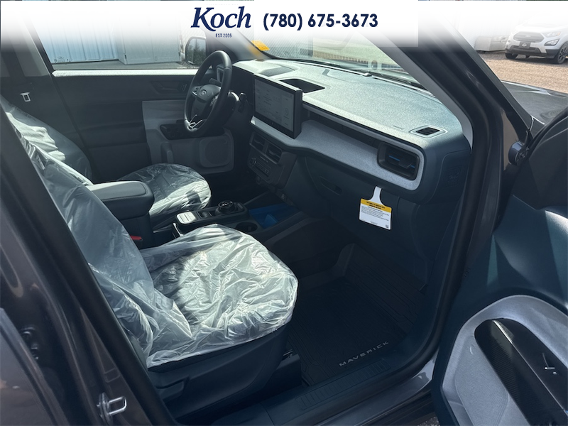 NEW 2026 Ford Maverick XLT - Carbonized Grey Metallic Exterior / NAVY PIER/ASPEN GREY, UNIQUE CLOTH FRONT BUCKET SEATS Interior - $45,540 - Stock #A26238 - VIN 3FTTW8JA8TRB27763 - Photo 21