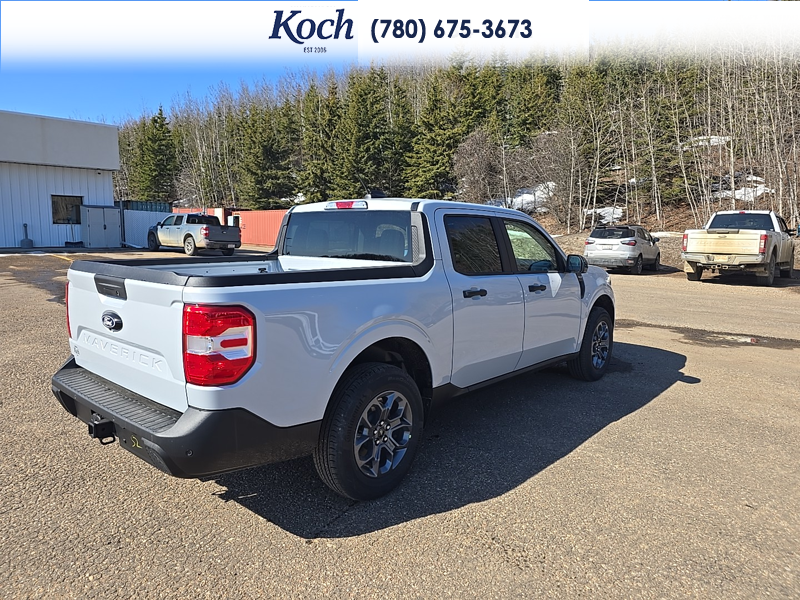 NEW 2026 Ford Maverick XLT - Crystal White Tricoat Exterior / BLACK LEATHER Interior - $45,040 - Stock #A26140 - VIN 3FTTW8JA7TRA71122 - Photo 2