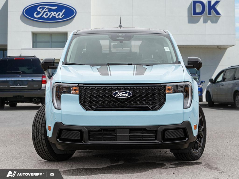 NEW 2026 Ford Maverick Lariat - Light Blue Exterior / BLACK ONYX, ACTIVEX TRIMMED HEATED FRONT BUCKET SEATS Interior - $57,019 - Stock #D60744 - VIN 3FTTW8S39TRB28002 - Photo 2