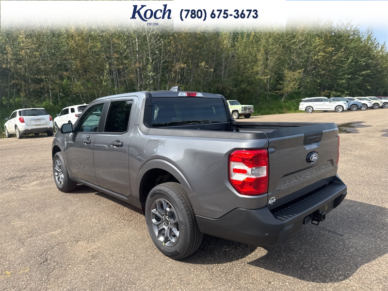 NEW 2026 Ford Maverick XLT - Carbonized Grey Metallic Exterior / NAVY PIER/ASPEN GREY, UNIQUE CLOTH FRONT BUCKET SEATS Interior - $45,540 - Stock #A26238 - VIN 3FTTW8JA8TRB27763 - Photo 3
