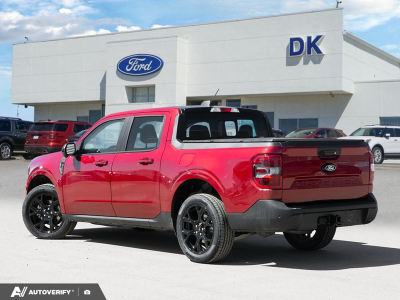 NEW 2026 Ford Maverick Lariat - Ruby Red Tri-coat Metallic Exterior / BLACK ONYX Interior - $55,507 - Stock #D60404 - VIN 3FTTW8S39TRA70957 - Photo 4
