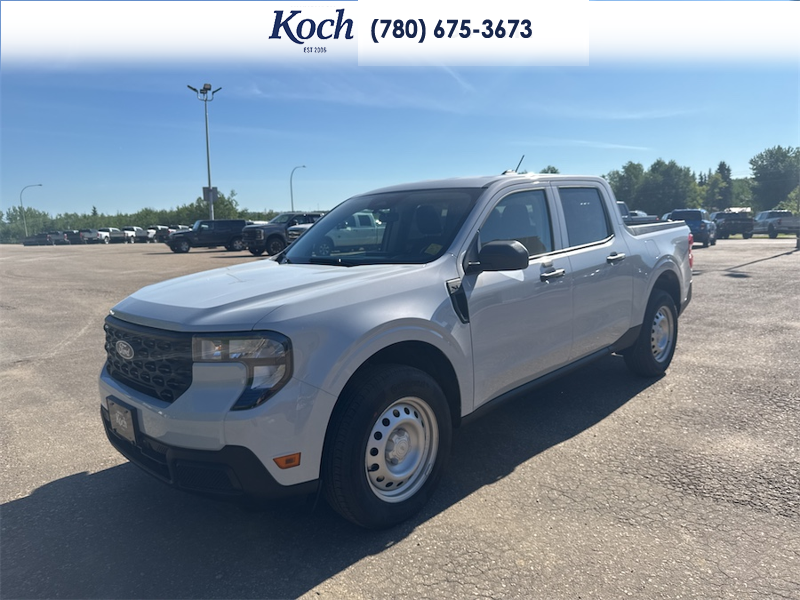 NEW 2026 Ford Maverick XL - Space White Metallic Exterior / BLACK ONYX/DARK SLATE, CLOTH FRONT BUCKET SEATS Interior - $40,990 - Stock #A26197 - VIN 3FTTW8BA6TRA97614 - Photo 4
