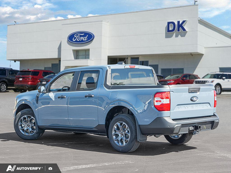 NEW 2026 Ford Maverick XLT - Azure Grey Metallic Tri-coat Exterior / NAVY PIER Interior - $45,983 - Stock #D60589 - VIN 3FTTW8J39TRA97366 - Photo 4