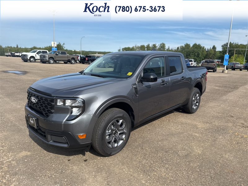 NEW 2026 Ford Maverick XLT - Carbonized Grey Metallic Exterior / NAVY PIER/ASPEN GREY, UNIQUE CLOTH FRONT BUCKET SEATS Interior - $45,540 - Stock #A26238 - VIN 3FTTW8JA8TRB27763 - Photo 4