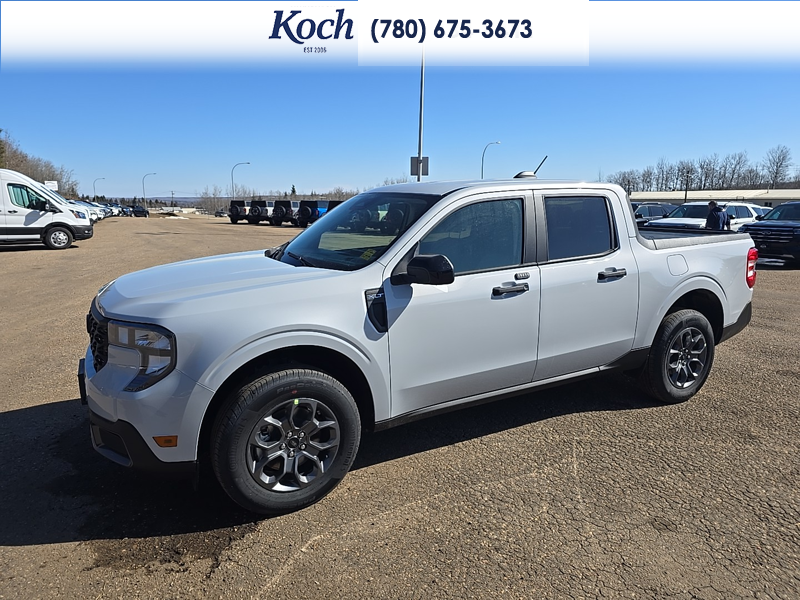 NEW 2026 Ford Maverick XLT - Crystal White Tricoat Exterior / BLACK LEATHER Interior - $45,040 - Stock #A26140 - VIN 3FTTW8JA7TRA71122 - Photo 5
