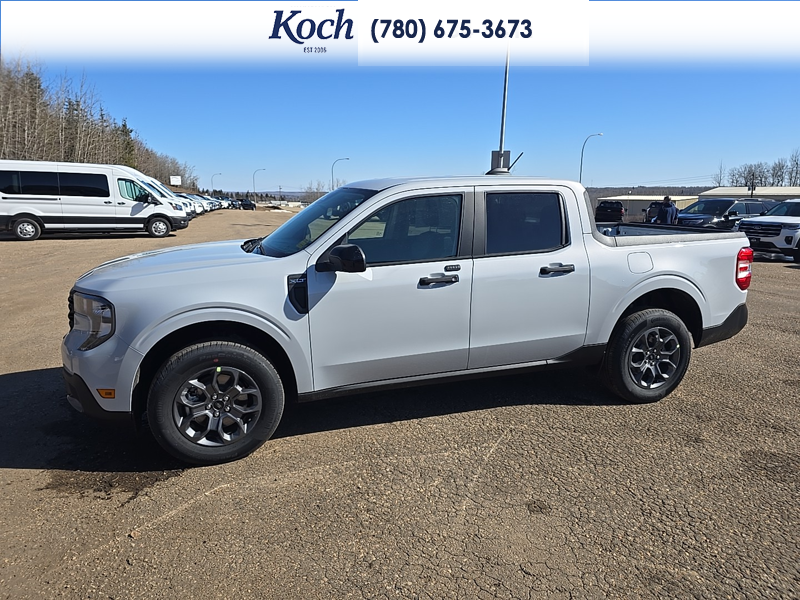 NEW 2026 Ford Maverick XLT - Crystal White Tricoat Exterior / BLACK LEATHER Interior - $45,040 - Stock #A26140 - VIN 3FTTW8JA7TRA71122 - Photo 6