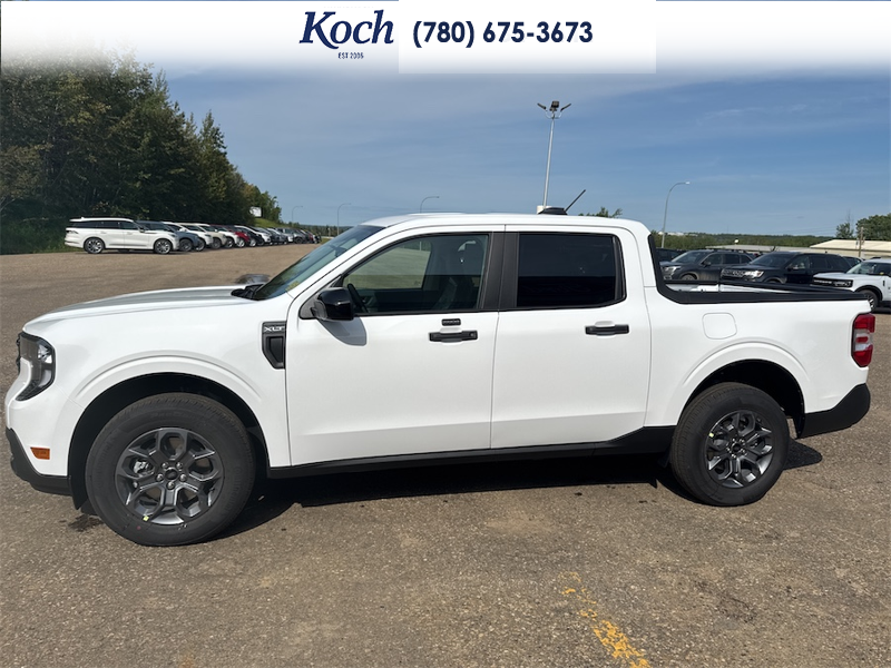 NEW 2026 Ford Maverick XLT - Oxford White Exterior / NAVY PIER/ASPEN GREY, UNIQUE CLOTH FRONT BUCKET SEATS Interior - $45,540 - Stock #A26236 - VIN 3FTTW8JA5TRB27011 - Photo 6