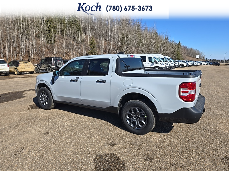 NEW 2026 Ford Maverick XLT - Crystal White Tricoat Exterior / BLACK LEATHER Interior - $45,040 - Stock #A26140 - VIN 3FTTW8JA7TRA71122 - Photo 9