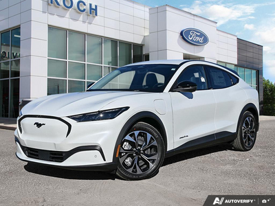 NEW 2026 Ford Mustang Mach-E Select AWD - Star White Tri-Coat Exterior - $56,774 - Stock #E61092 - VIN 3FMTK1SU9TMA26252