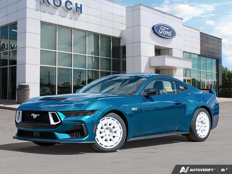 NEW 2026 Ford Mustang GT Premium - Adriatic Blue Metallic Exterior / BLACK ONYX TRIM Interior - $78,624 - Stock #E60117 - VIN 1FA6P8CF1T5401106 - Photo 1