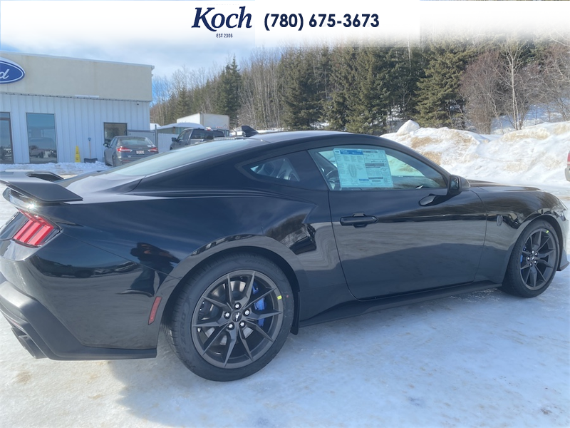 NEW 2026 Ford Mustang Dark Horse - Shadow Black Exterior / BLACK/BLUE, RECARO MICRO SUEDE/VINYL SPORT SEATS Interior - $90,005 - Stock #A26065 - VIN 1FA6P8R08T5501951 - Photo 12