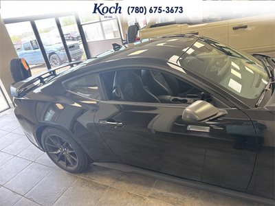 NEW 2026 Ford Mustang Dark Horse - BLACK/BLUE, RECARO MICRO SUEDE/VINYL SPORT SEATS Interior - $90,005 - Stock #A26065 - VIN 1FA6P8R08T5501951
