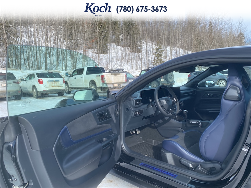 NEW 2026 Ford Mustang Dark Horse - Shadow Black Exterior / BLACK/BLUE, RECARO MICRO SUEDE/VINYL SPORT SEATS Interior - $90,005 - Stock #A26065 - VIN 1FA6P8R08T5501951 - Photo 17