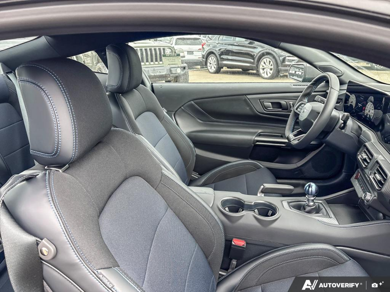 NEW 2026 Ford Mustang Dark Horse - Adriatic Blue Metallic Exterior / BLACK W/BLUE ACCENTS, CLOTH/VINYL HEATED BUCKET SEATS Interior - $74,017 - Stock #E60780 - VIN 1FA6P8R05T5503575 - Photo 22