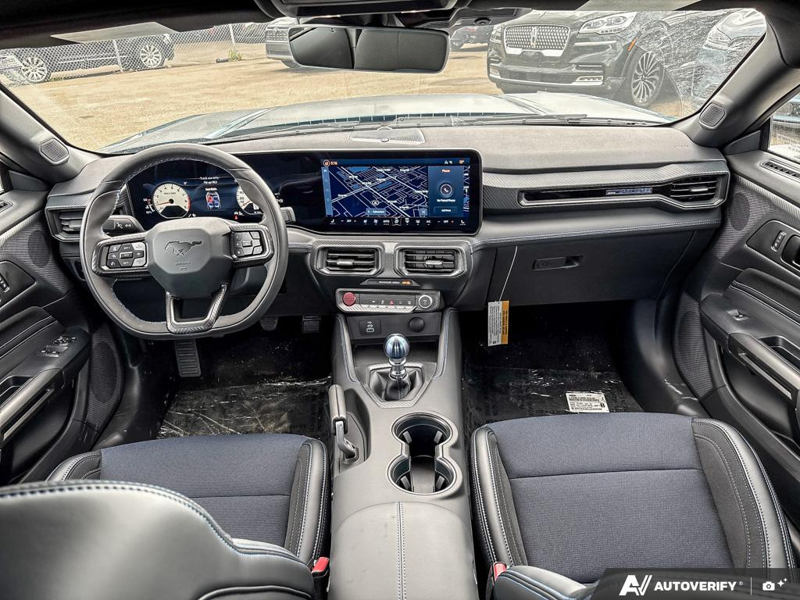 NEW 2026 Ford Mustang Dark Horse - Adriatic Blue Metallic Exterior / BLACK W/BLUE ACCENTS, CLOTH/VINYL HEATED BUCKET SEATS Interior - $74,017 - Stock #E60780 - VIN 1FA6P8R05T5503575 - Photo 24
